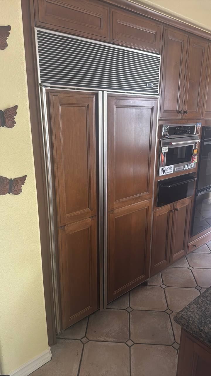 Panel-ready built-in refrigerator